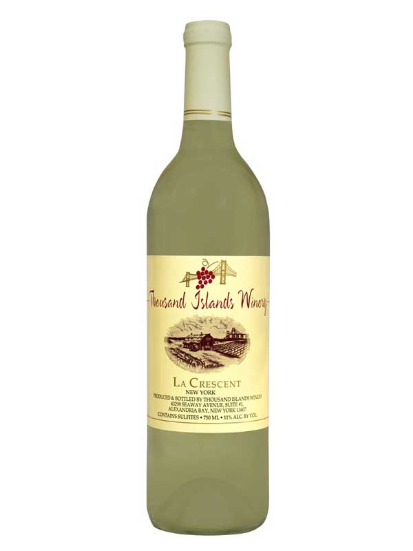 Thousand Islands Winery La Crescent White Alexandria Bay 750ML Bottle
