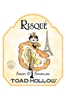 Toad Hollow Vineyards Risque Sweet & Sparkling Wine 750ML Label