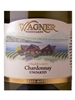 Wagner Vineyards Chardonnay Unoaked Finger Lakes 750ML Label