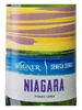 Wagner Vineyards Niagara Finger Lakes 750ML Label