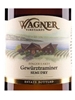 Wagner Vineyards Semi Dry Gewurztraminer Finger Lakes 750ML Label