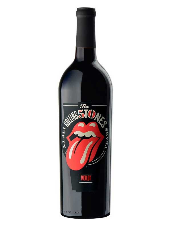 Wines That Rock Merlot Rolling Stones Forty Licks Mendocino 750ML Bottle