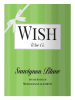 Wish Wine Co. Sauvignon Blanc Mendocino 750ML Label