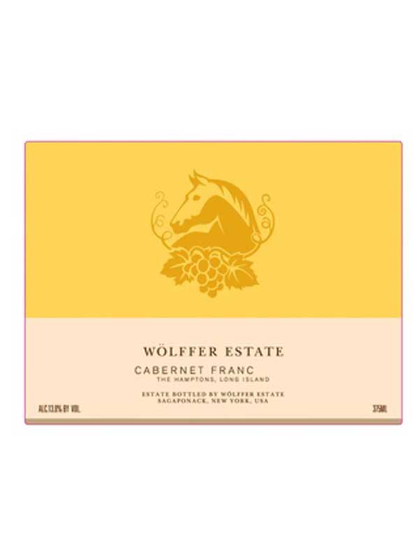 Wolffer Estate Cabernet Franc Long Island 750ML Label