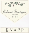 Knapp Winery Cabernet Sauvignon Finger Lakes 750ML