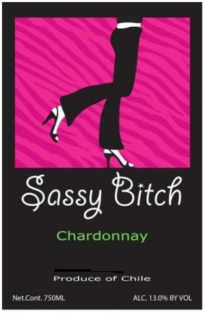 Sassy Bitch Chardonnay Central Valley 2010 750ML
