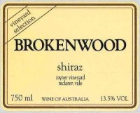 Brokenwood Shiraz Rayner Vineyard 2002 750ML