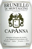 Capanna Brunello di Montalcino 2007 750ML - 9524900071