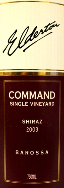 Elderton Command Single Vineyard Shiraz Barossa 2005 750ML
