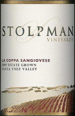 Stolpman Vineyards La Coppa Estate Grown Sangiovese Santa Ynez Valley 2009 750ML