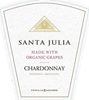 Santa Julia Organica Chardonnay Mendoza 2009 750ML - 89715094