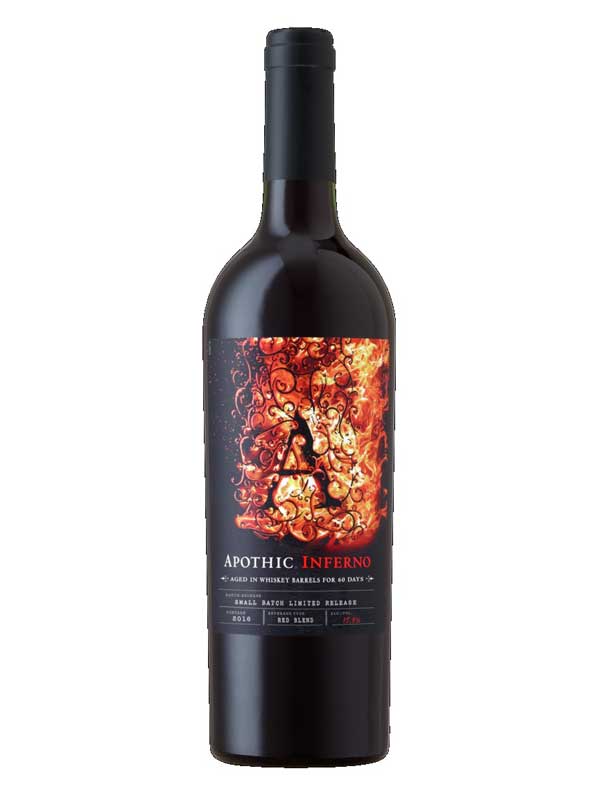 Apothic Inferno Aged in Whiskey Barrels 2016 750ML Bottle
