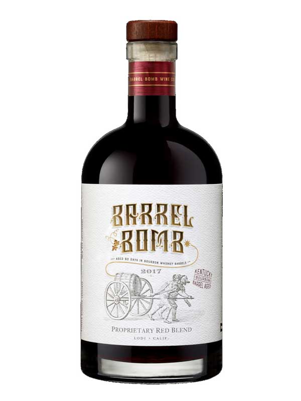 Barrel Bomb Kentucky Bourbon Barrel Aged Proprietary Red Blend Lodi 2017 750ML Bottle