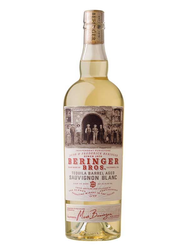 Beringer Bros. Tequila Barrel Aged Sauvignon Blanc 2017 750ML Bottle