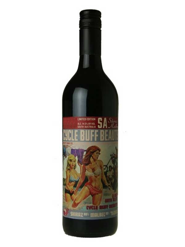 Misfits Wine Co. Cycle Buff Beauty Shiraz Malbec South Australia 750ML Bottle