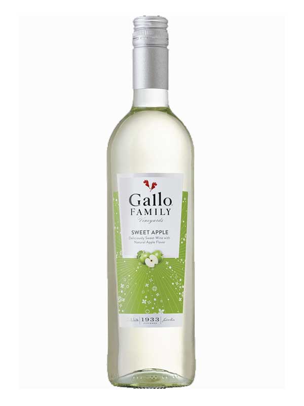 Gallo Family Vineyards Sweet Apple Wine 750ML Bottle