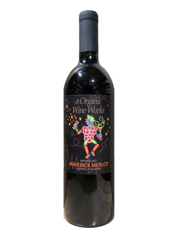 Organic Wine Works Maverick Merlot Mendocino 750ML Bottle