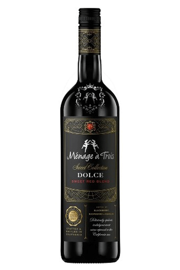 Menage a Trois Dolce Sweet Red Blend 750ML Bottle