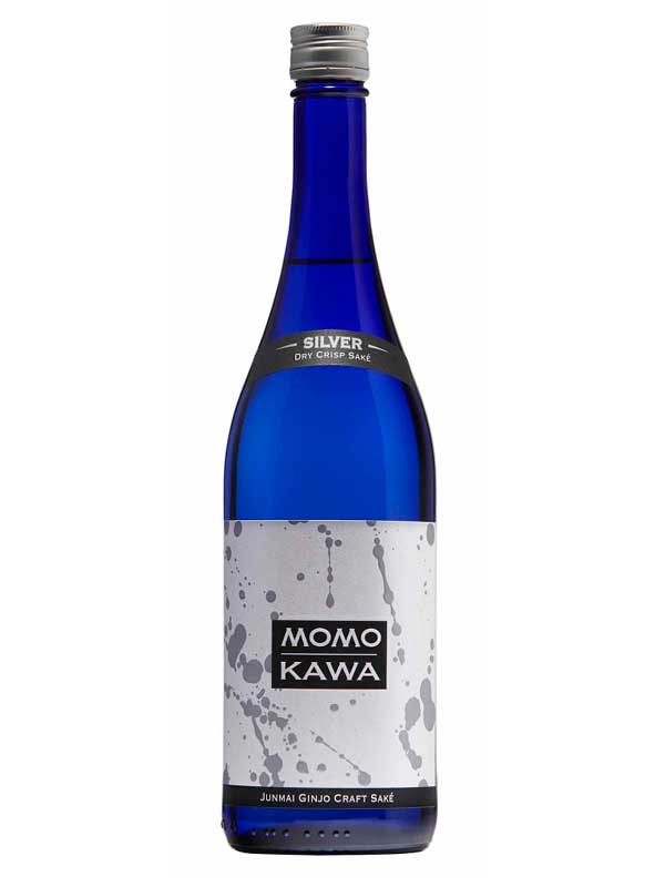 Momokawa Silver Junmai Ginjo Craft Sake 750ML Bottle