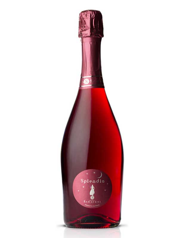 Fratelli Sarenci Splendia Sweet Sparkling Merlot with Strawberry 750ML Bottle