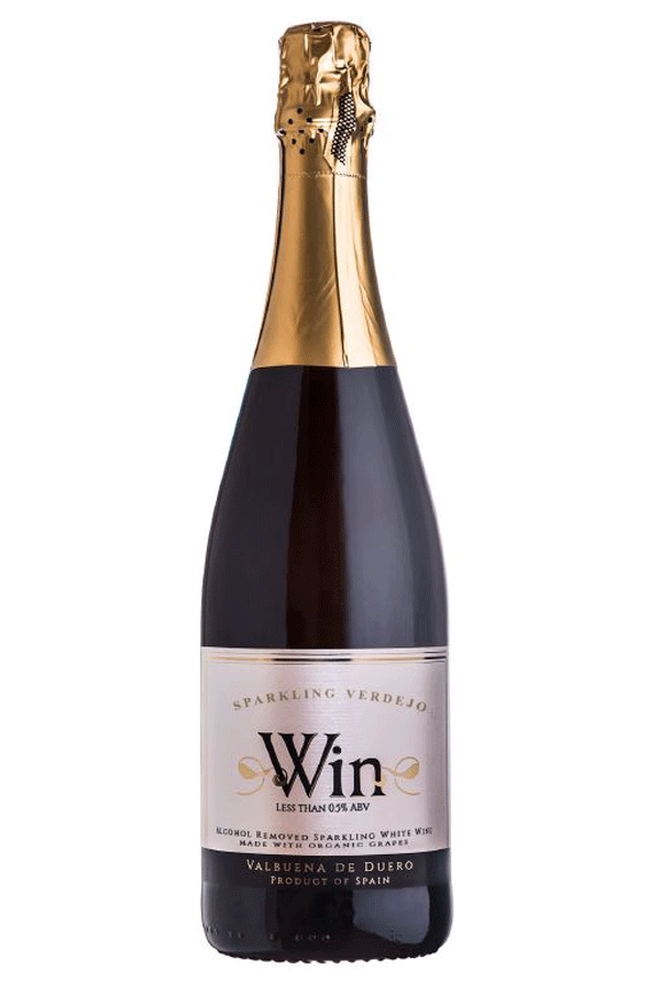 Win Sparkling Verdejo Alcohol Removed Sparkling White Wine Valbuena de Duero 750ML Bottle