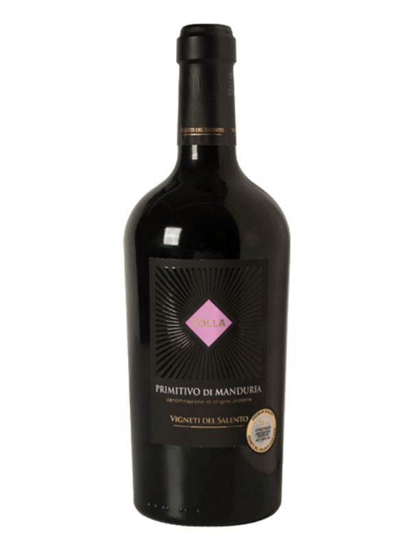 Zolla Primitivo di Manduria 2017 750ML Bottle